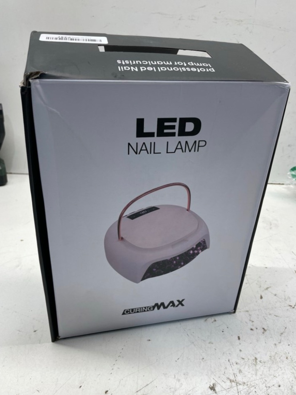 NAILGIRLS 80W Professional Cordless Nail Lamp, Rechargeable Fast-Dry Light - Picture 3 of 4